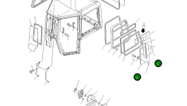 Стекло 198-Z11-2340 Komatsu