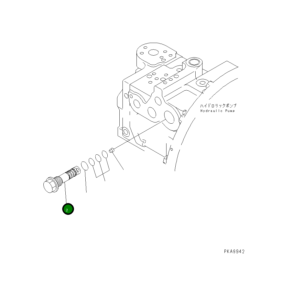 Пробка 708-1L-28813 Komatsu