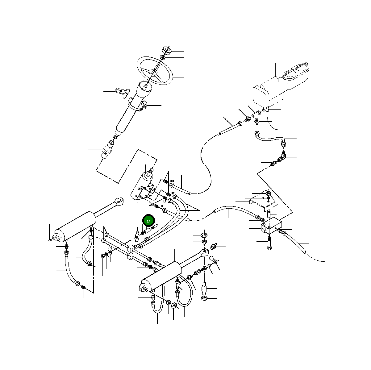 Проставка 117 715 Komatsu