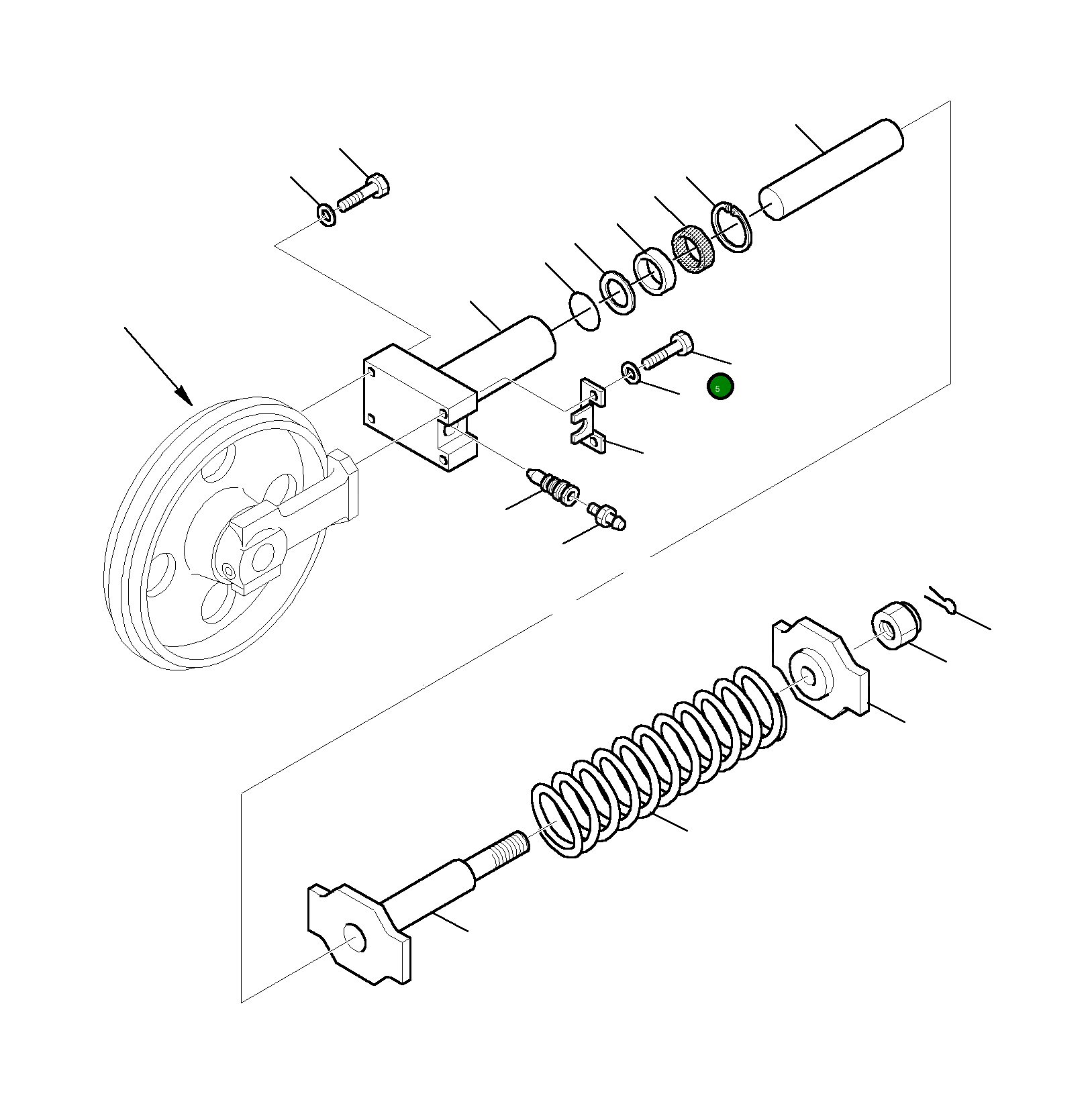 Прокладка 855661226 Komatsu