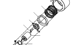 Сварная конструкция воздуходувки 1440 022 H91 Komatsu