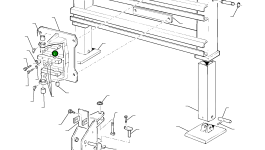 Пластина UE0000019 Komatsu