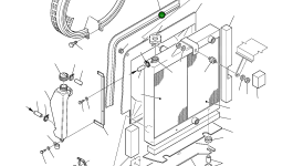 Прокладка 21D-03-11520 Komatsu