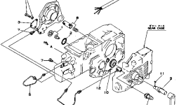 Провод MJK88255-1 Komatsu