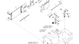 Рама 20Y-54-71421NK Komatsu