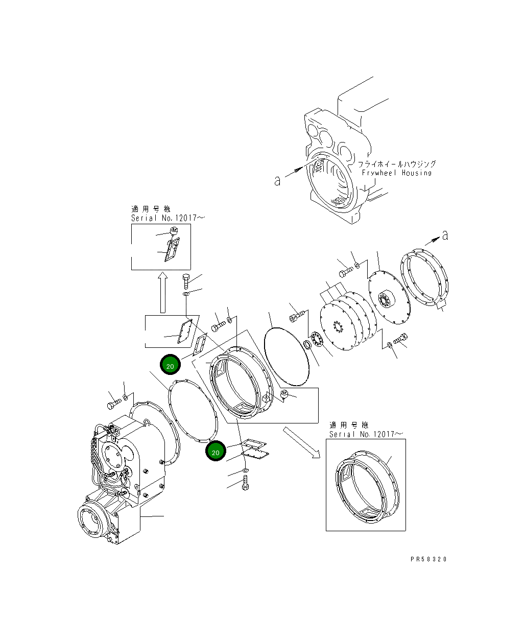 Прокладка 234-12-51132 Komatsu