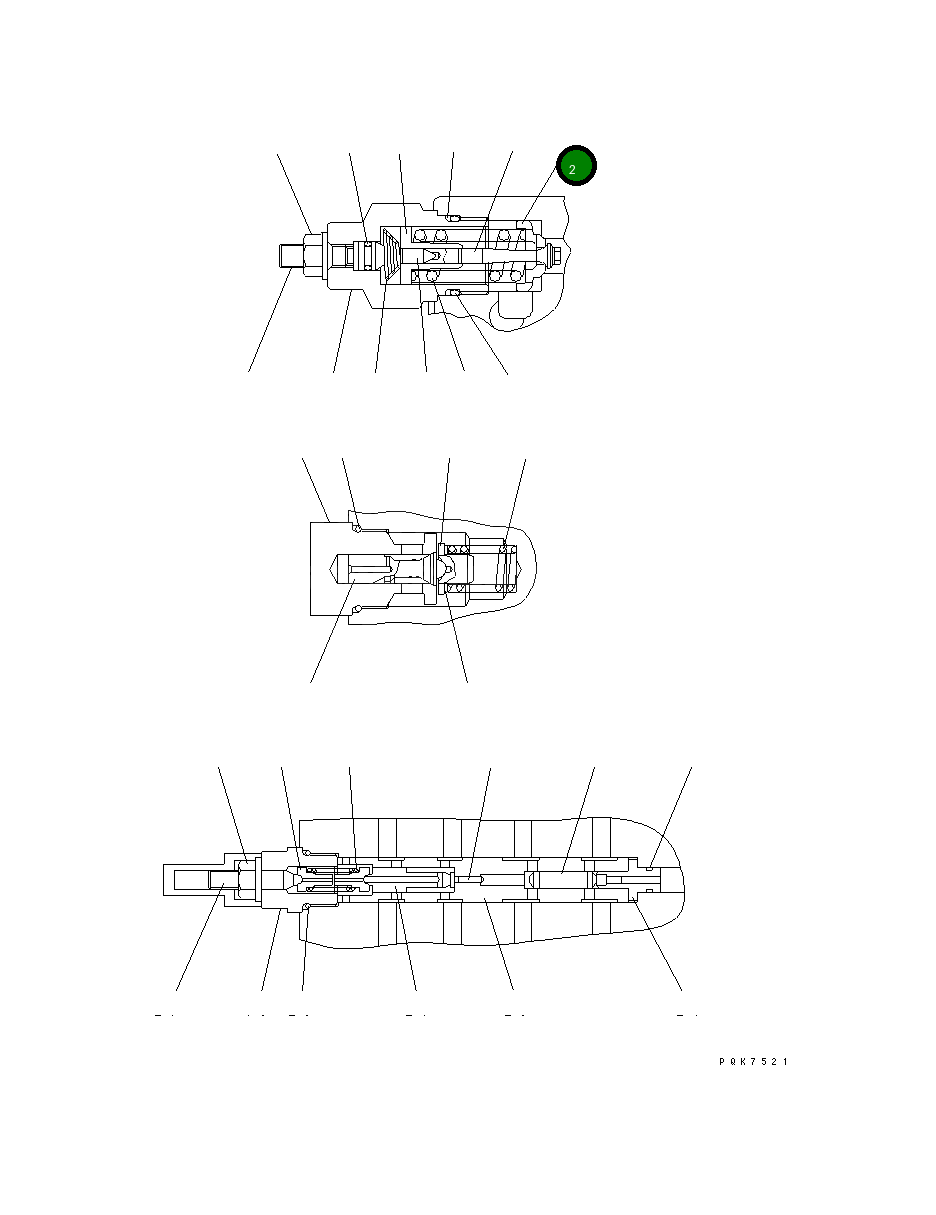 Седло клапана UC1720104784 Komatsu