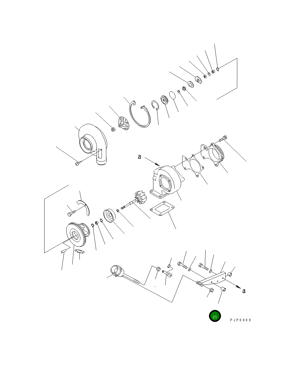 Проставка 6735-81-6810 Komatsu