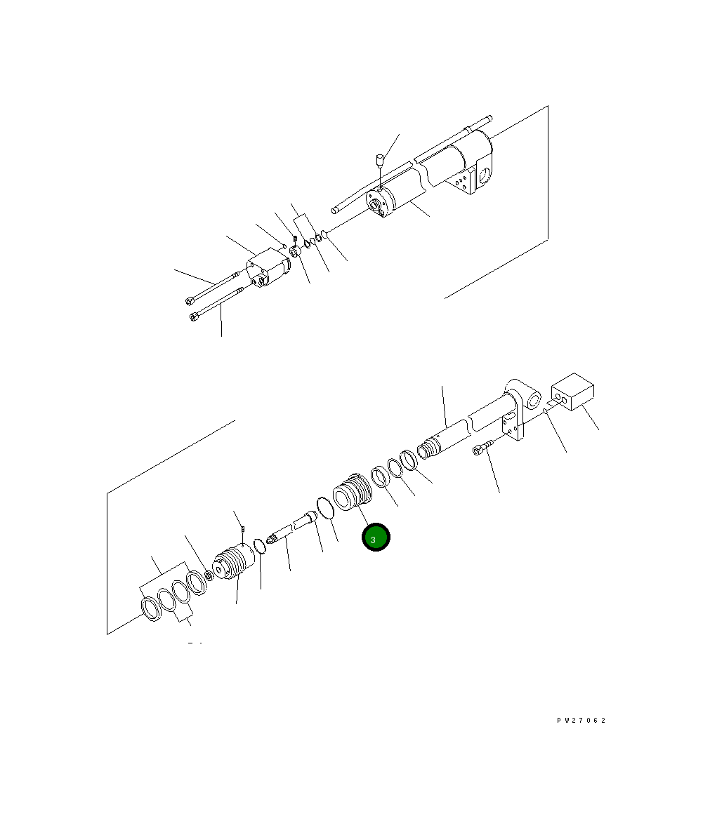 Сальник UN083G15031 Komatsu