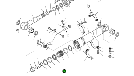 Поршень 7073613771 Komatsu