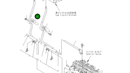 Педаль YM172165-46150 Komatsu