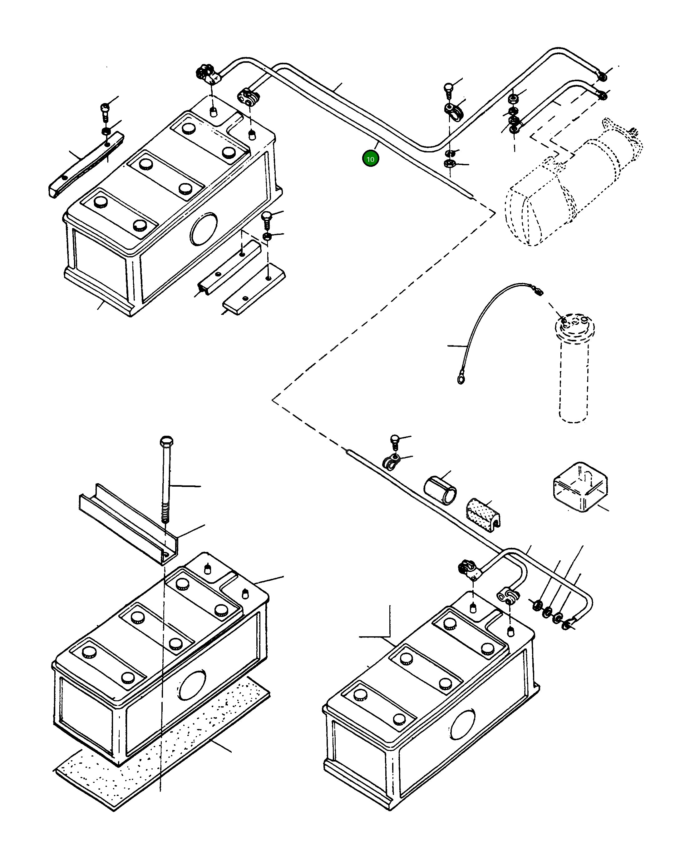Провод 2945762M1 Komatsu