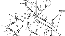 Прокладка 07343-04208 Komatsu