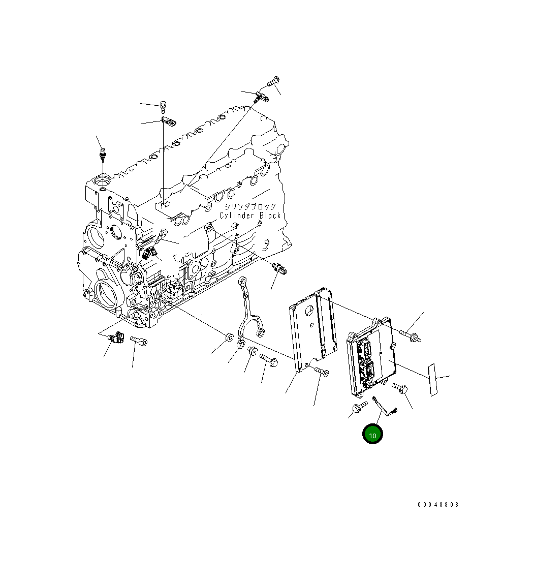 Провод 6754-81-9170 Komatsu