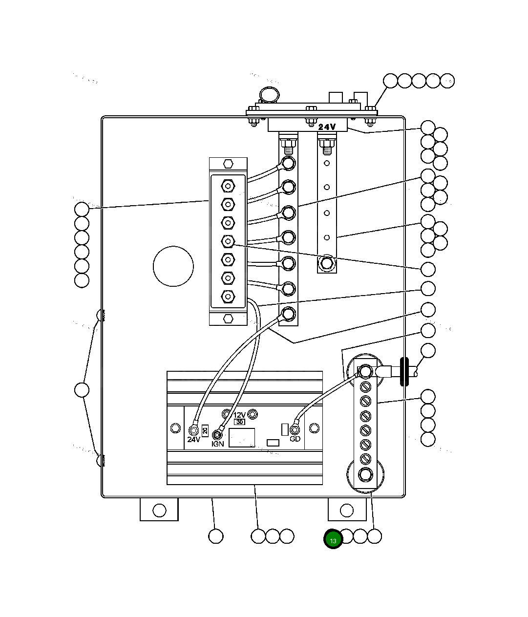 Проставка TZ0538 Komatsu
