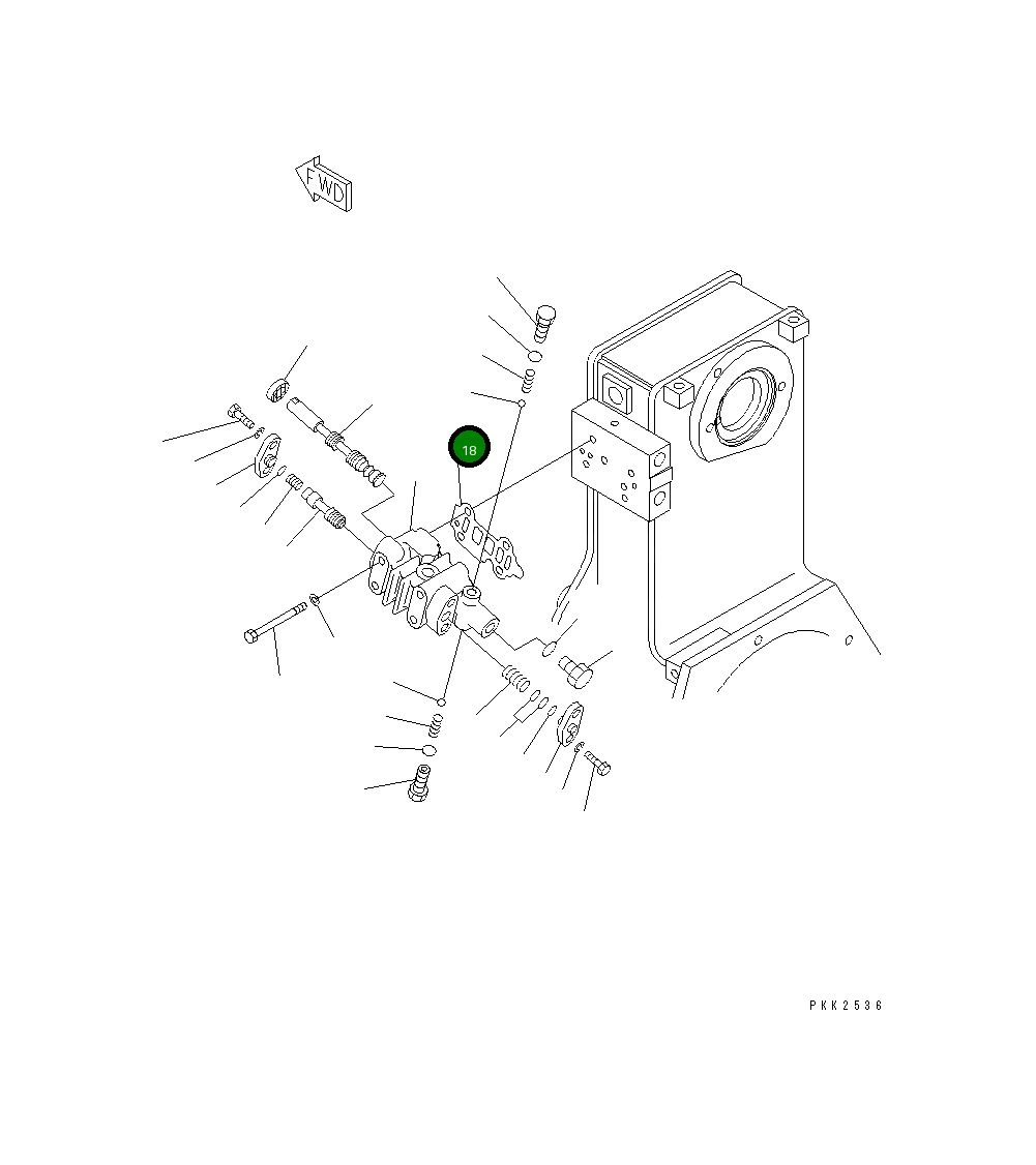 Прокладка 113-Y56-3570 Komatsu