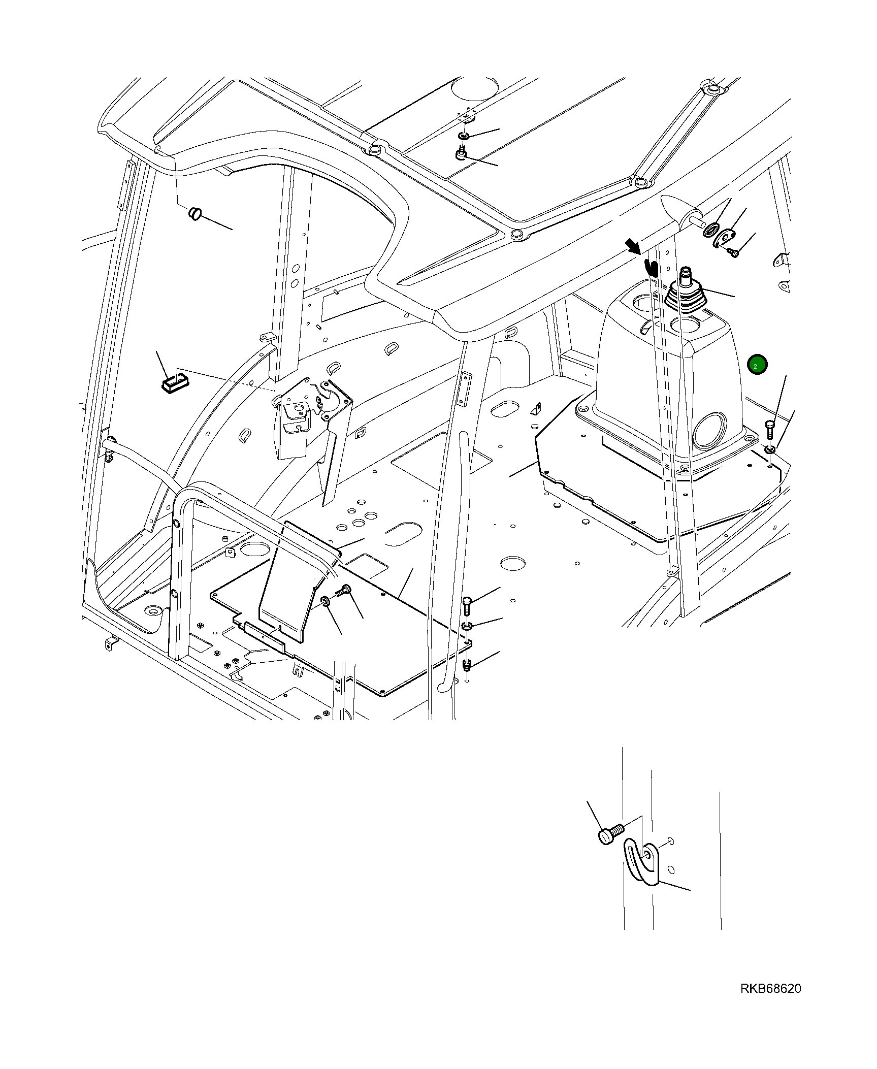 Пыльник 42N-56-11680 Komatsu