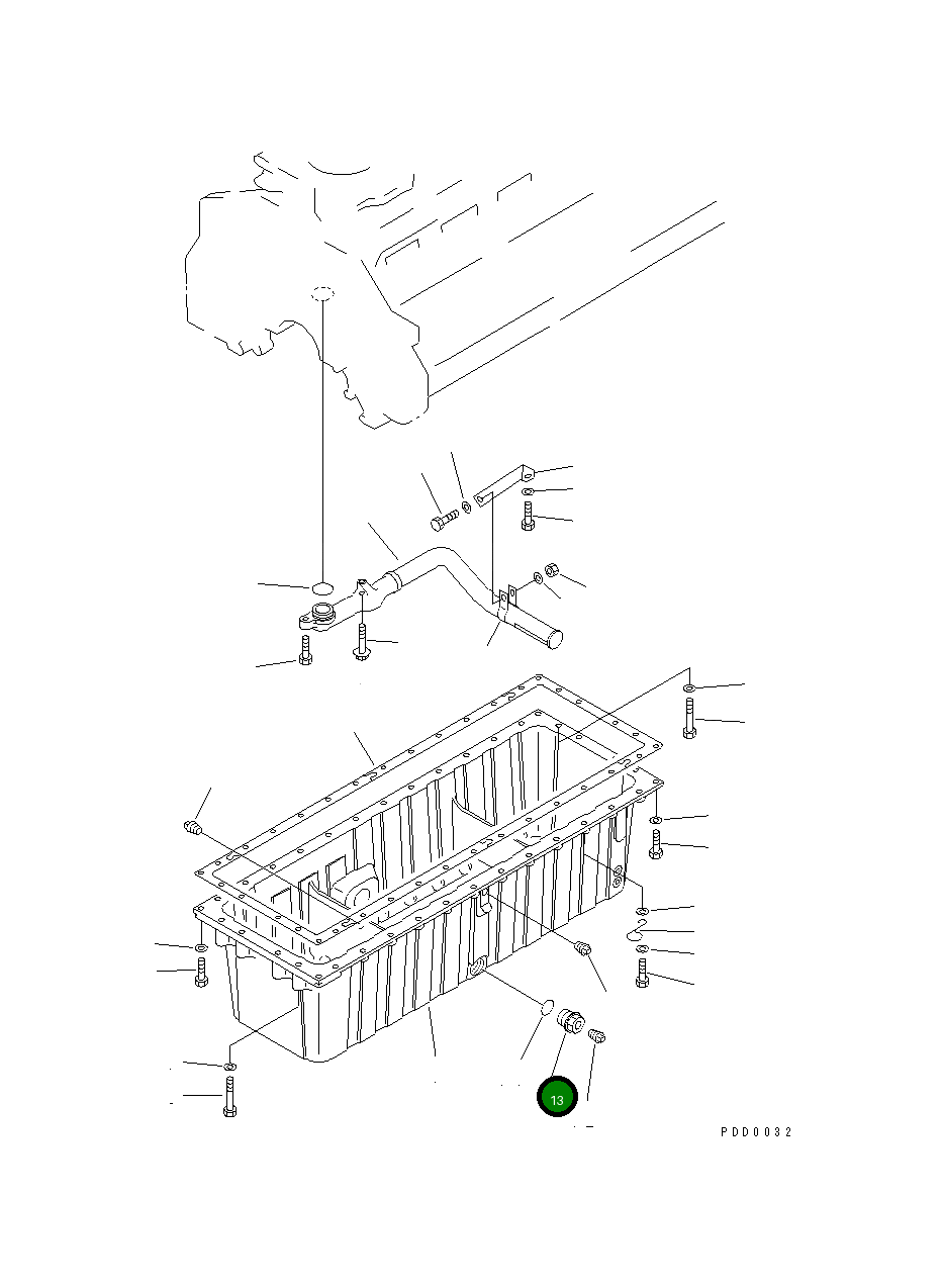 Пробка 6150-21-5640 Komatsu