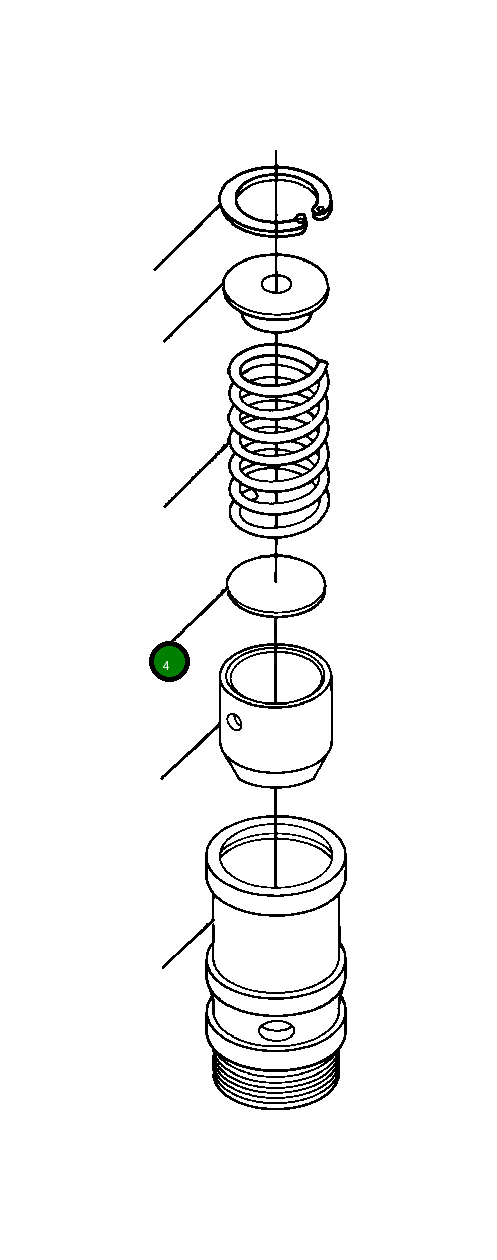 Регулировочная прокладка 656 466 C1 Komatsu
