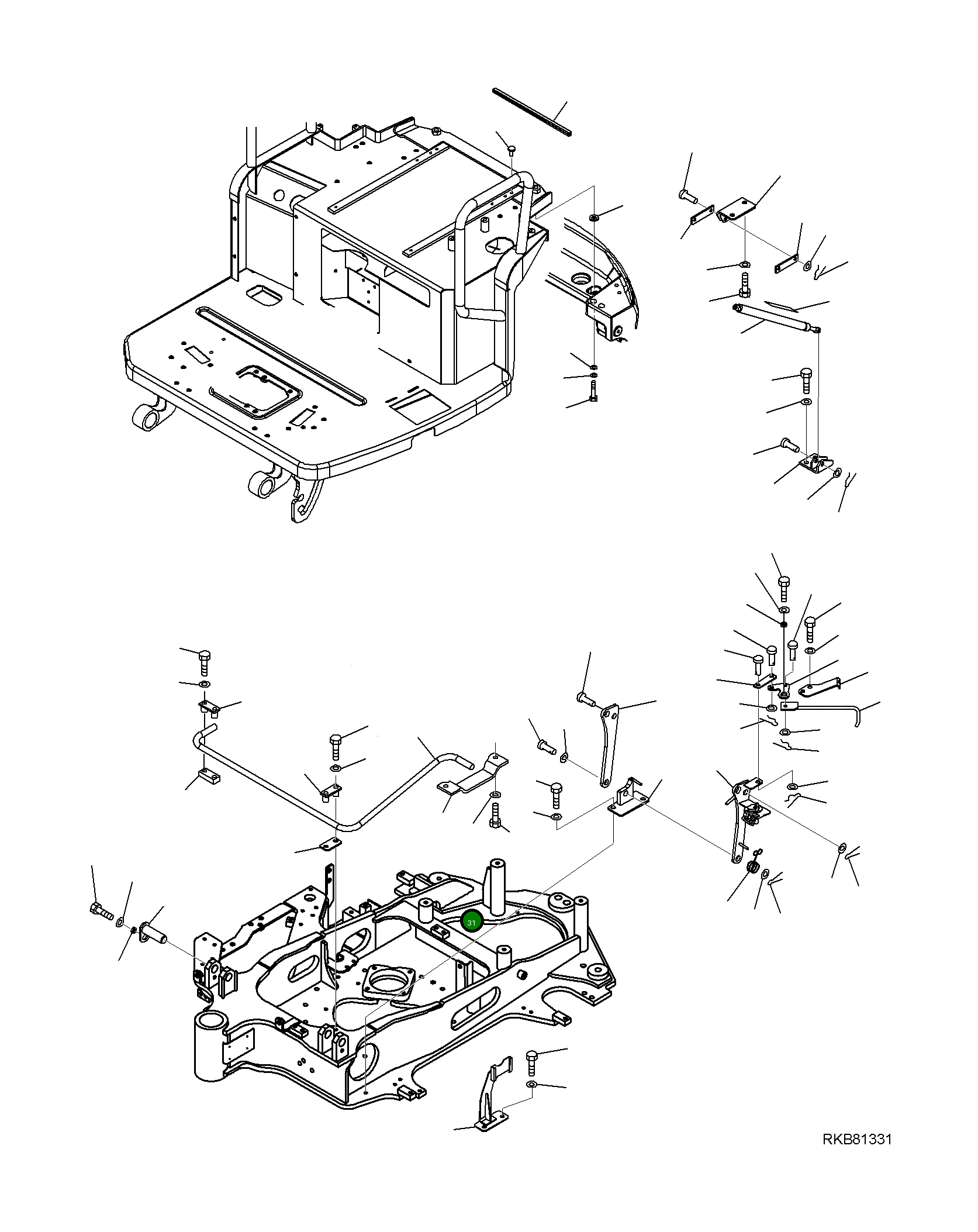 Пластина 20W-54-R1720 Komatsu