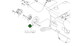 Проставка 209-01-78420 Komatsu