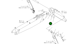 Проставка 21K-70-71460 Komatsu