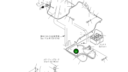 Провод 20E-06-K3230 Komatsu
