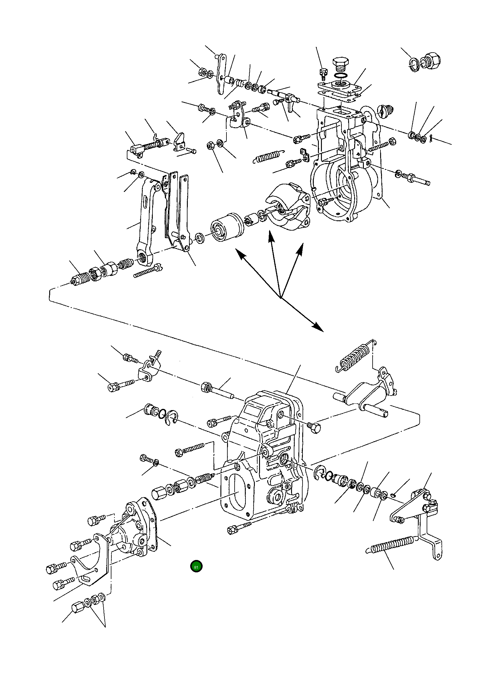 Прокладка YMX1543905000 Komatsu