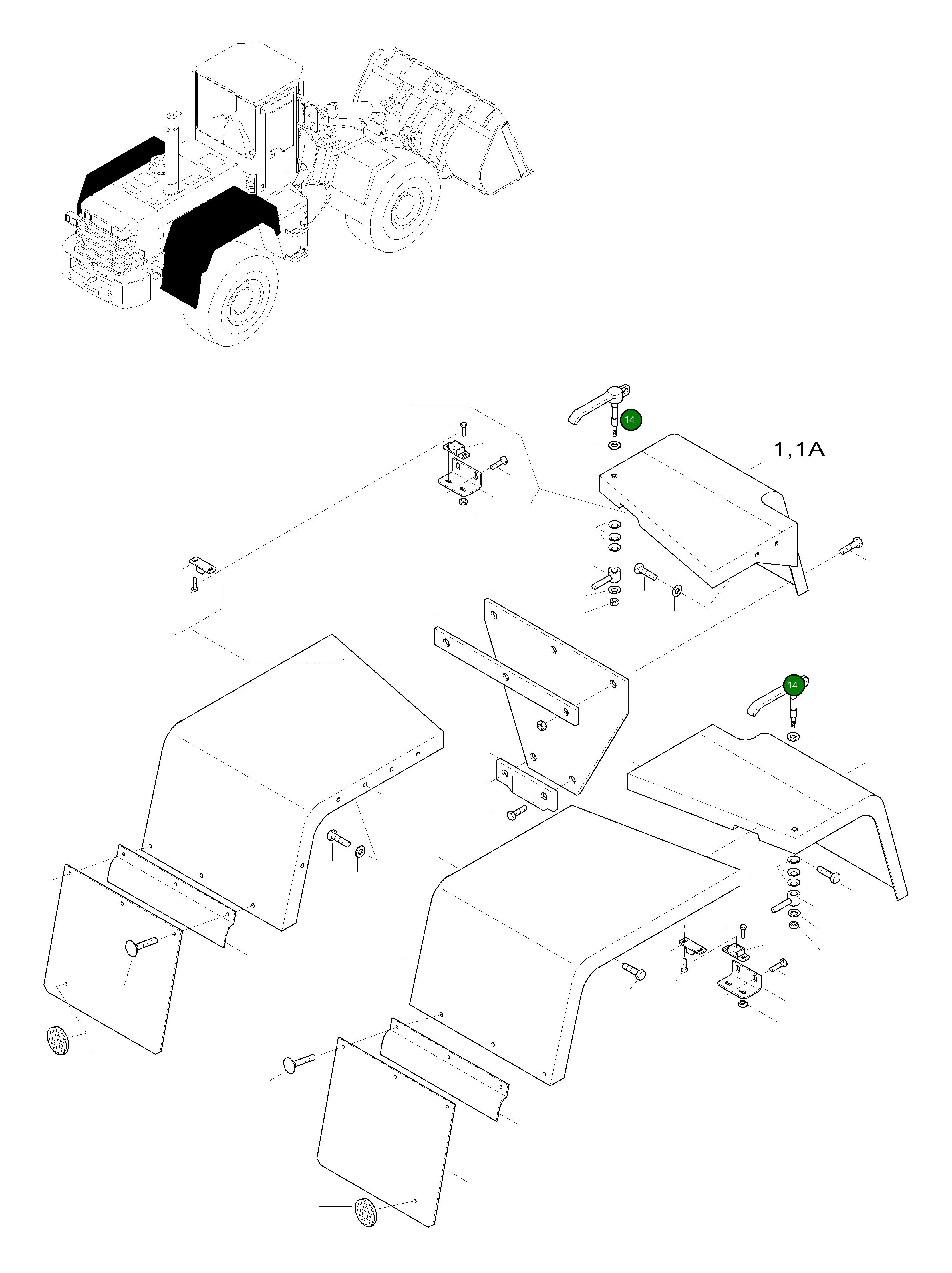 Рукоятка 42Y-54-H4600 Komatsu