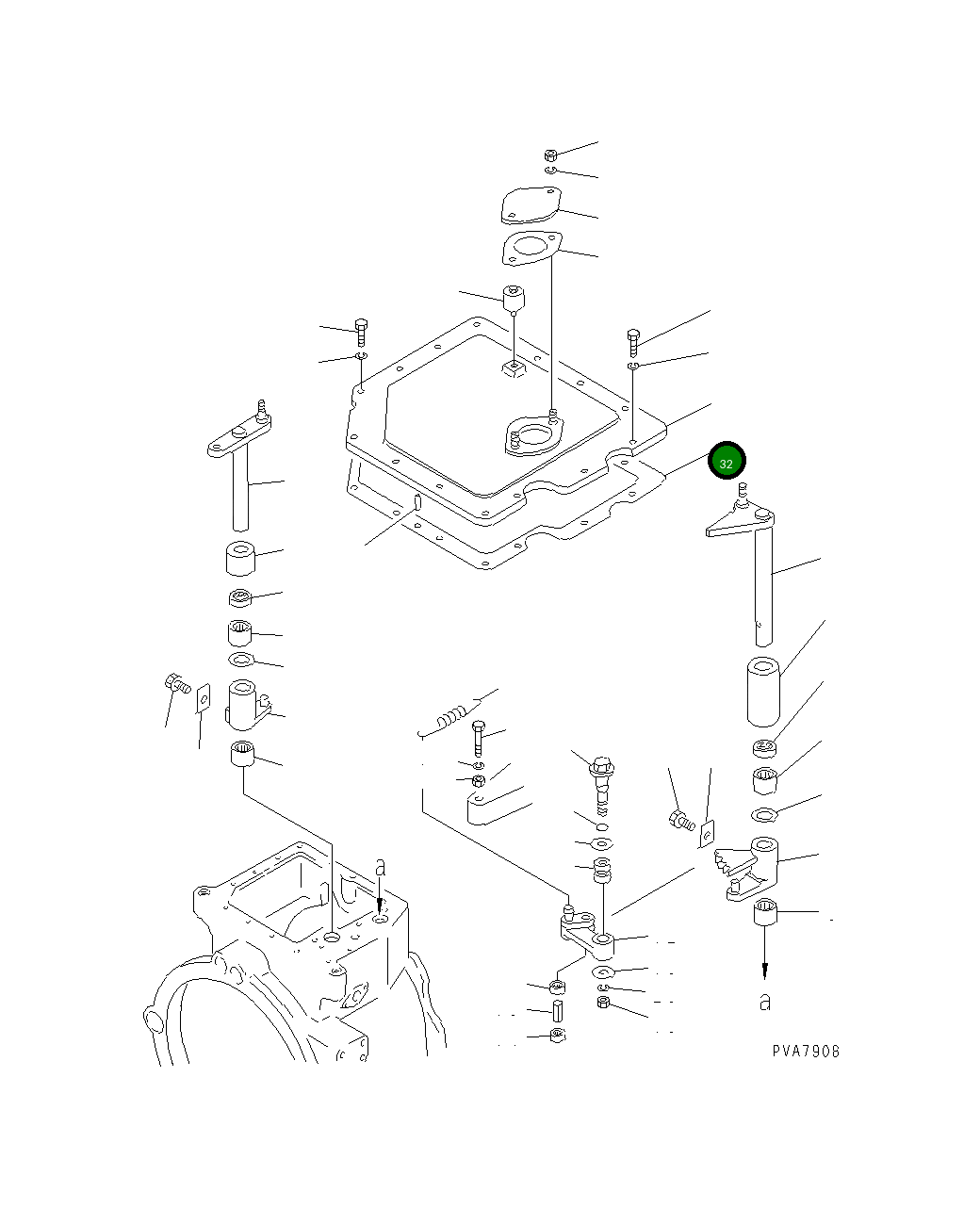 Прокладка 135-15-31621 Komatsu