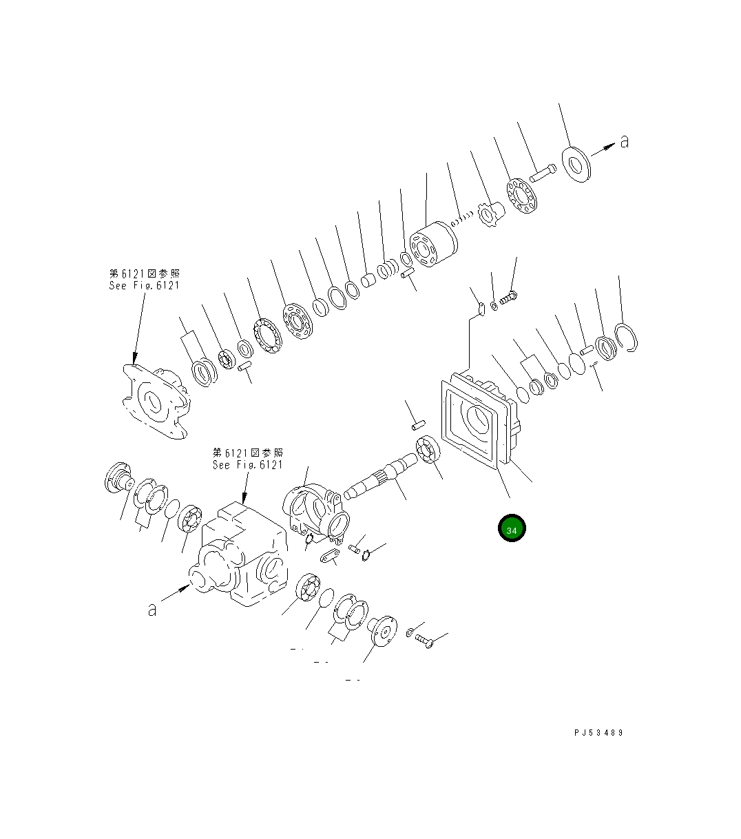 Прокладка 273-61-13540 Komatsu