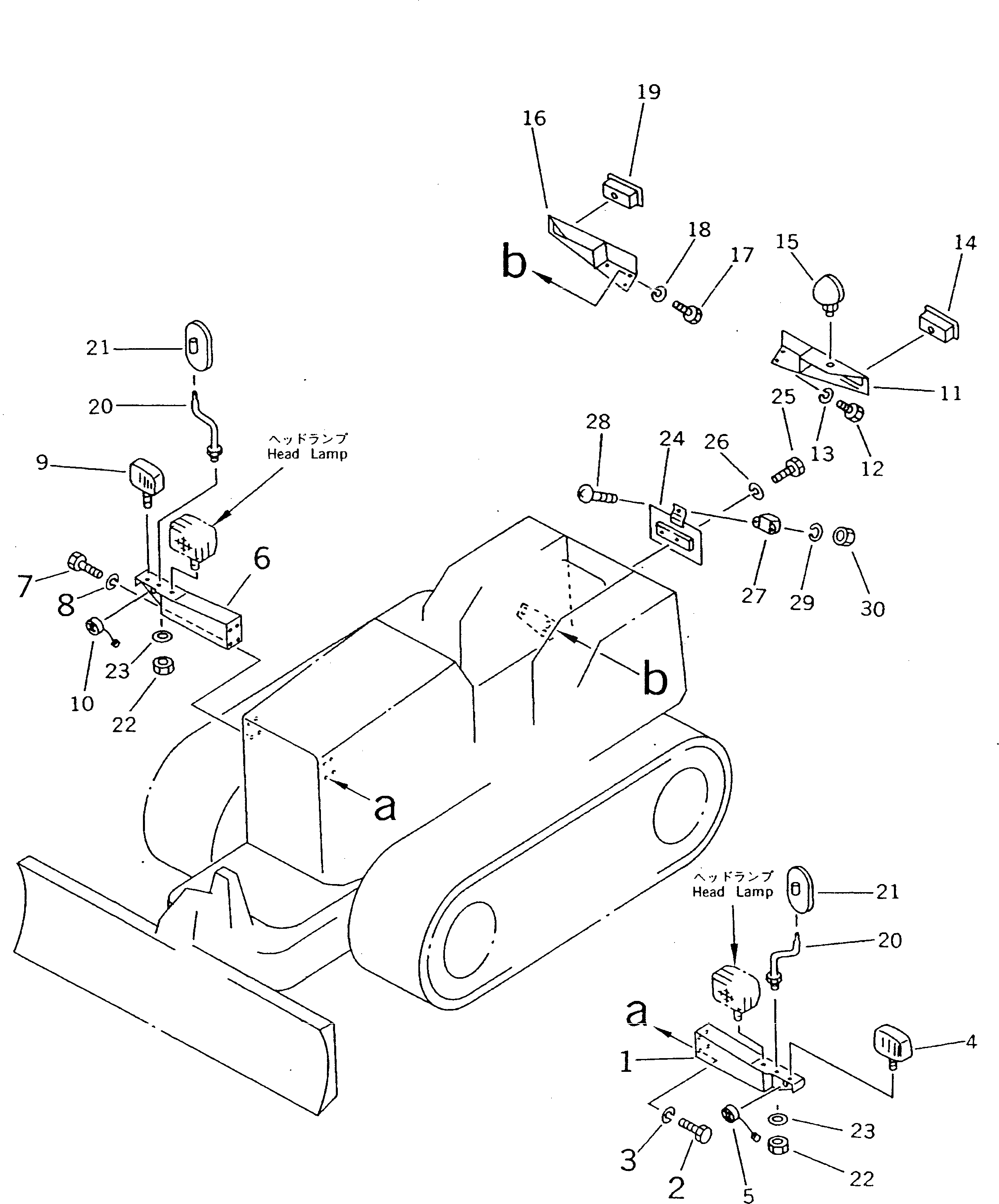 Стойка 103-B60-1161 Komatsu