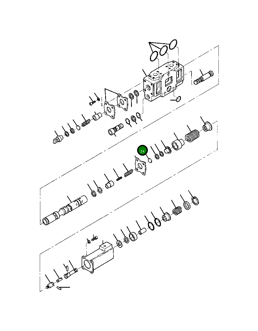 Проставка 631 774 C1 Komatsu
