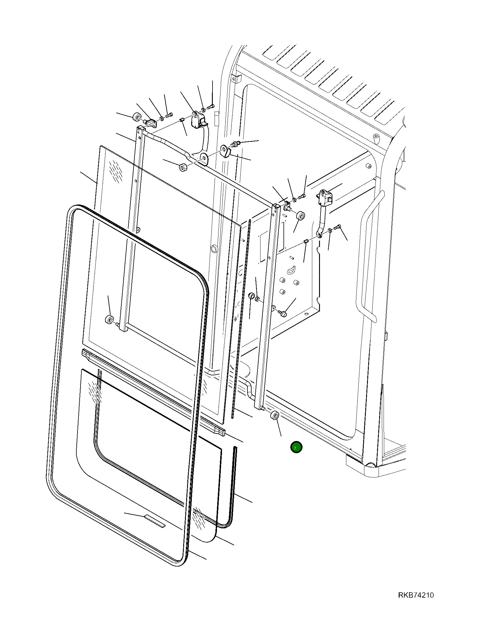 Прокладка 2A1-54-14120 Komatsu