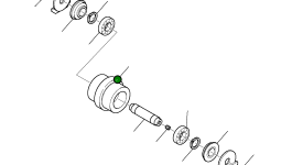 Проставка 3F0528051 Komatsu