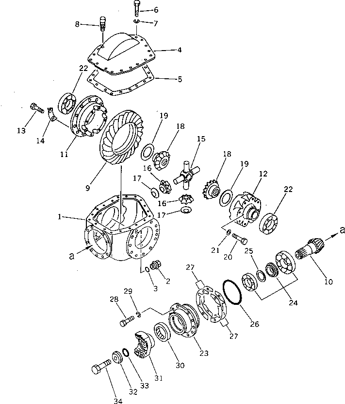 Прокладка 21E-22-11140 Komatsu