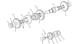 Проставка MI3182913 Komatsu