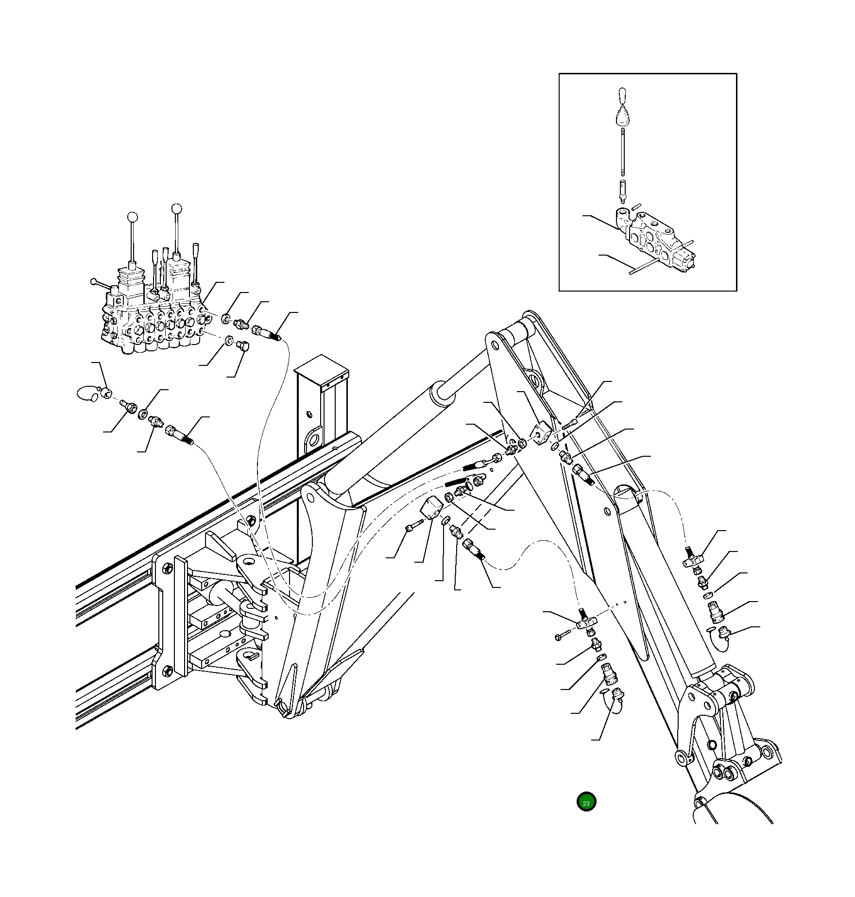 Пробка UE0000123 Komatsu