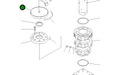 Пластина 22F-62-13261 Komatsu