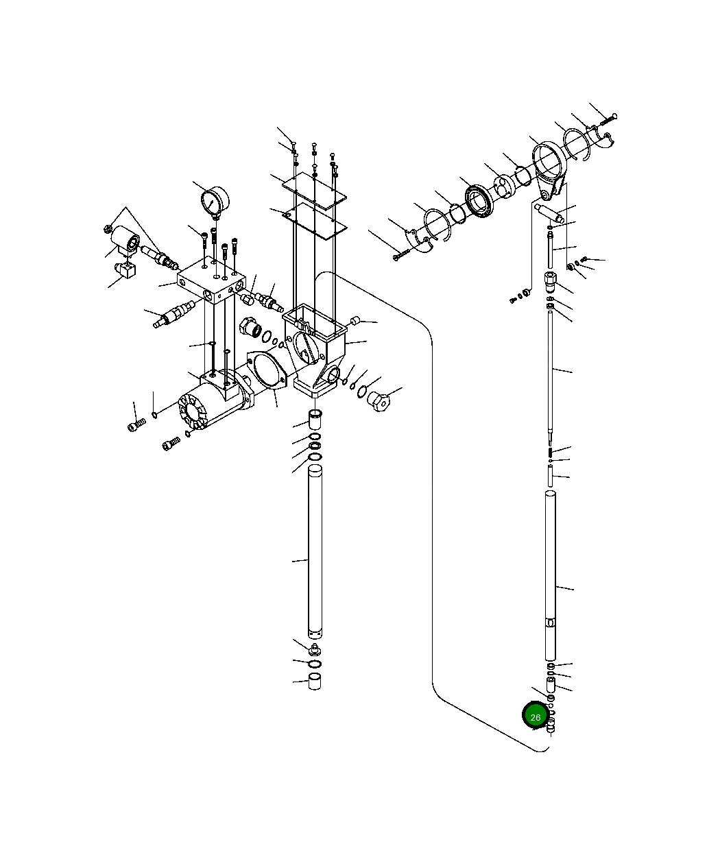 Стальной шарик BF 3 823 Komatsu
