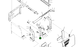 Рама 20Y-54-71331NK Komatsu