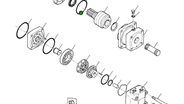 Прокладка 842350001 Komatsu