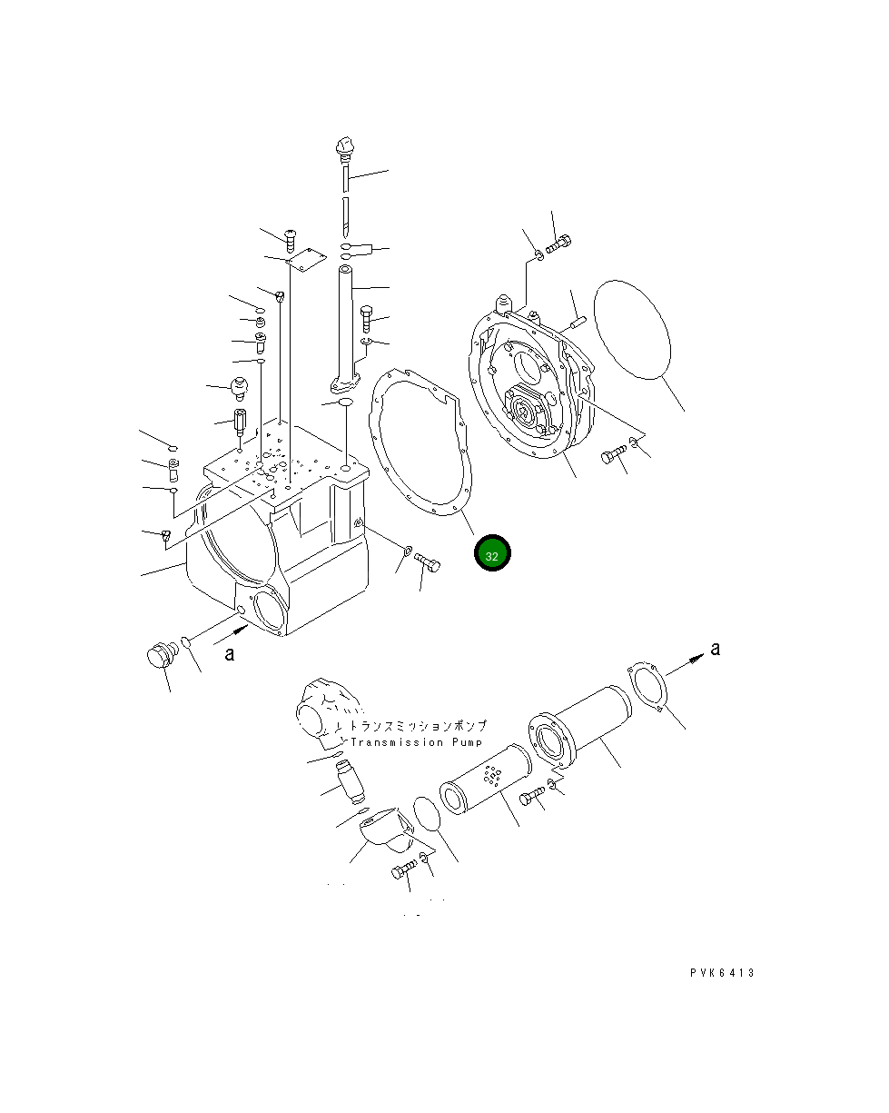 Прокладка 113-15-21120 Komatsu