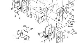 Стекло 195-979-7210 Komatsu
