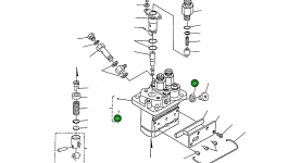 Прокладка 15861-9665-0 Komatsu