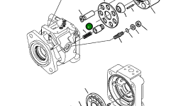 Поршень 708-1W-44120 Komatsu