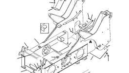 Регулировочная прокладка 332 201 668 Komatsu