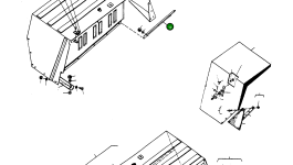Рейка 2949123M1 Komatsu