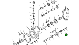 Регулировочная прокладка 1238 313 H1 Komatsu