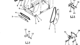 Стекло 207-54-18670 Komatsu